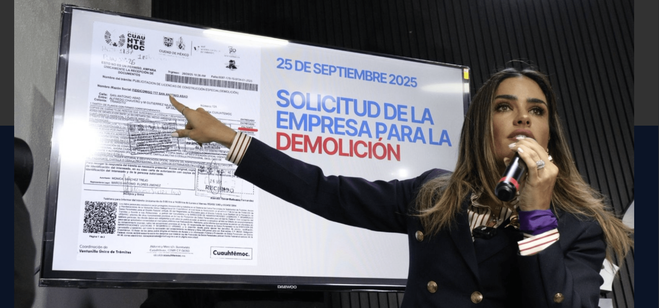 Rojo de la Vega, denunció que el derrumbe en San Antonio Abad ocurrió pese a contar solo con un 'acuerdo de facilidades' de la CDMX - Noticias de Actualidad de México y el Mundo -