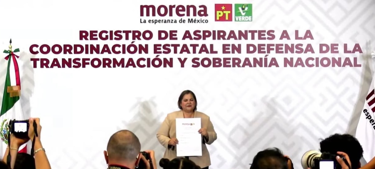 Eva Moreno se registra para la Coordinación de Morena en Baja California rumbo a 2027 - Noticias de Actualidad de México y el Mundo -