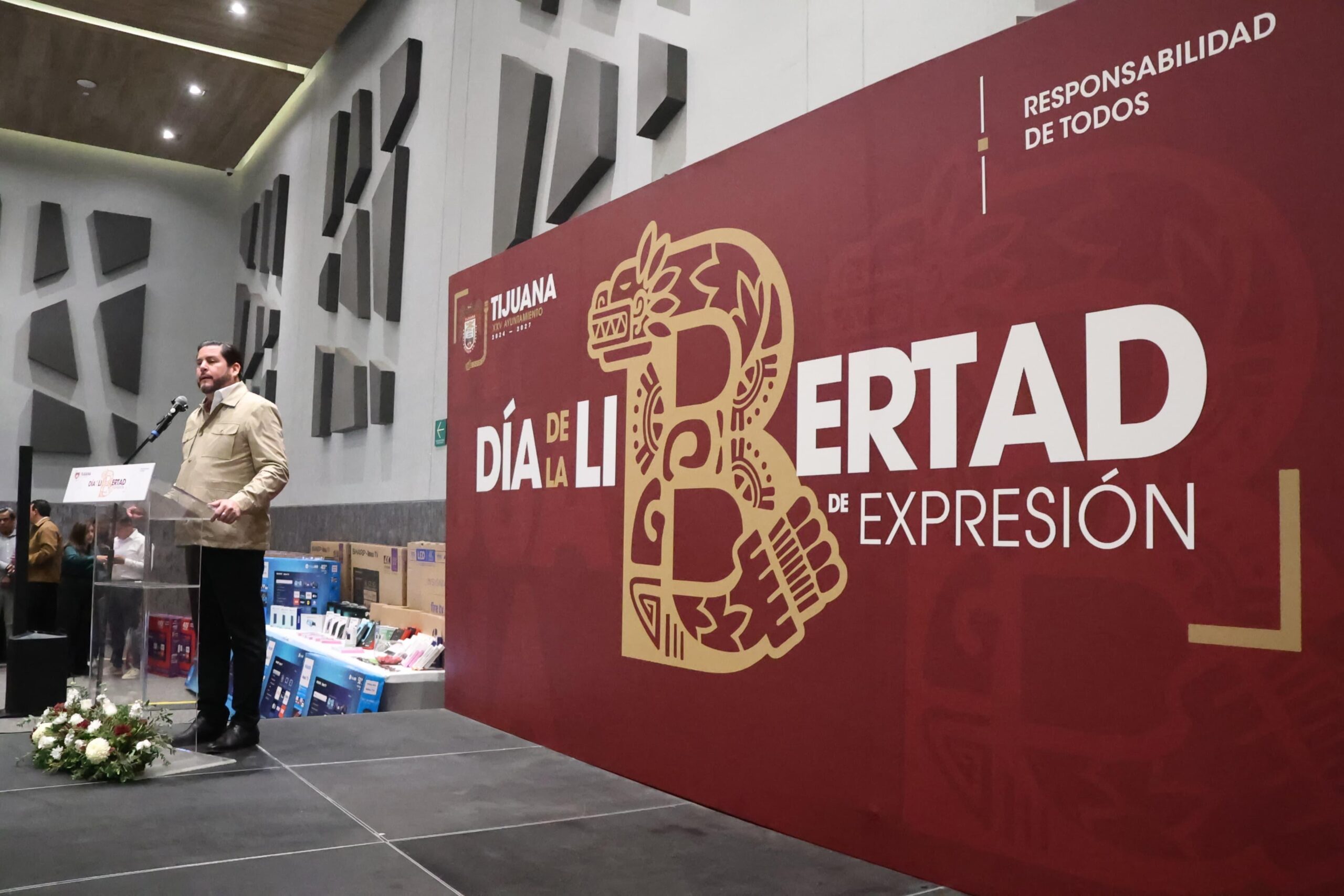Conmemora Alcalde de Tijuana,Ismael Burgueño el 'Día de la Libertad de Expresión' - Noticias de Actualidad de México y el Mundo -