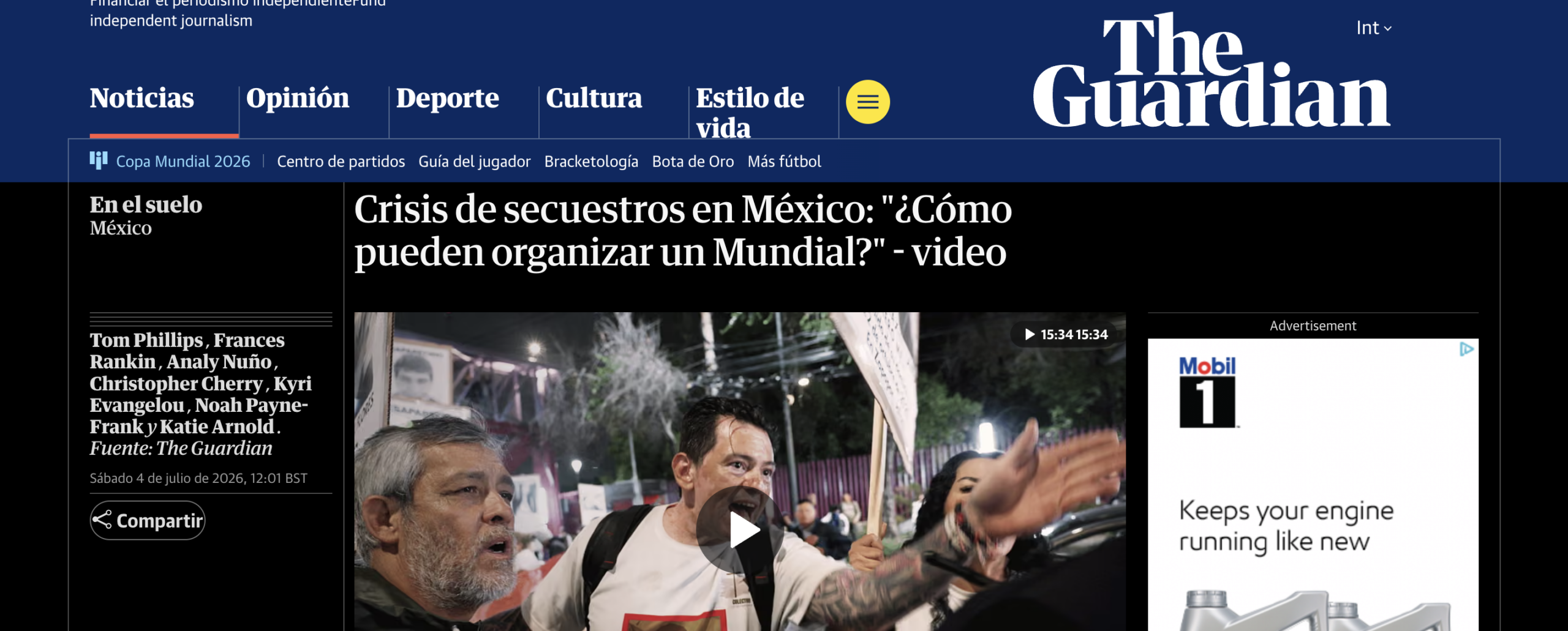 Noticias de Actualidad de México y el Mundo -