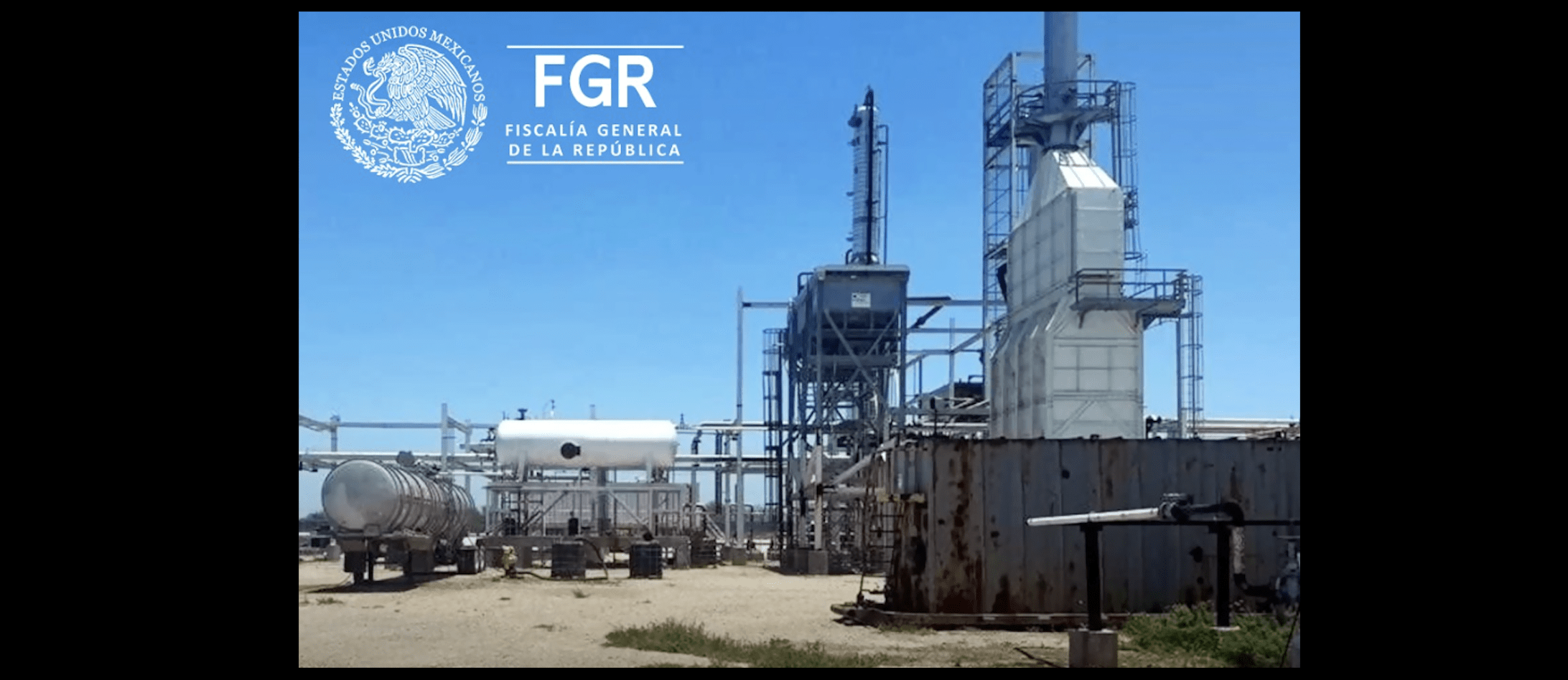 Aseguran refinería clandestina con más de tres millones de litros de hidrocarburo en Reynosa, Tamaulipas, y equipo valuado en más de 120 mdp - -