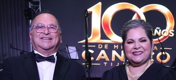 Eva Moreno se sumó a la celebración por el centenario de CANACO Tijuana - -