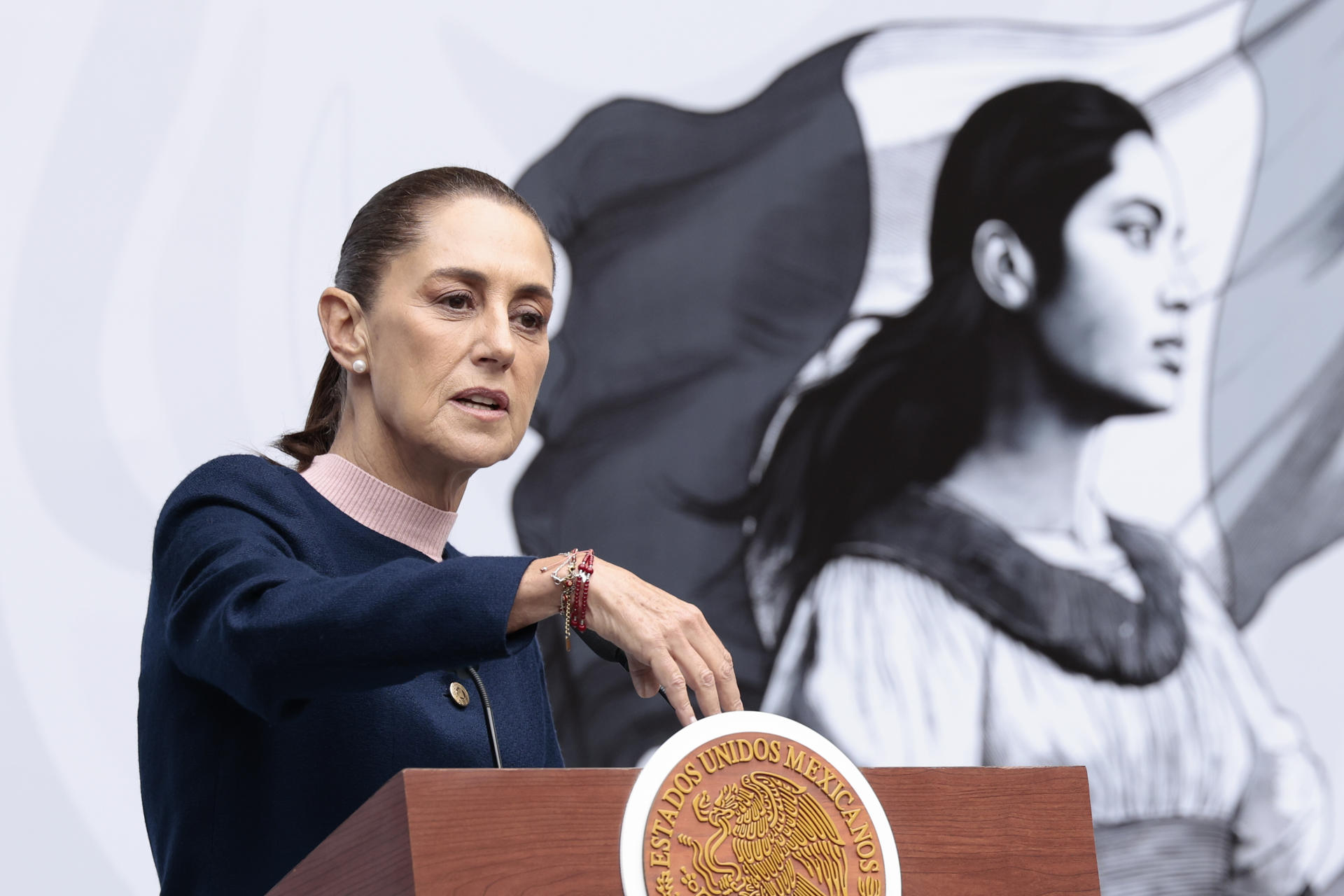 Sheinbaum no asistió a la 'mañanera' por 'gripa muy fuerte' - -