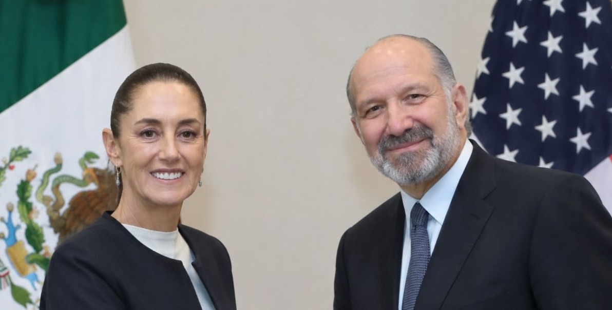 Sheinbaum se reunirá hoy el miércoles con Howard Lutnick secretario de Comercio de EU - -